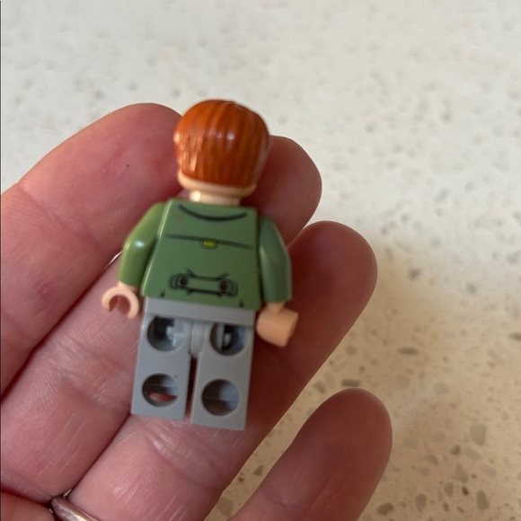 Lego Arthur Weasley 4840 Sand Green Open Jacket Harry Potter Minifigure - Picture 2 of 2